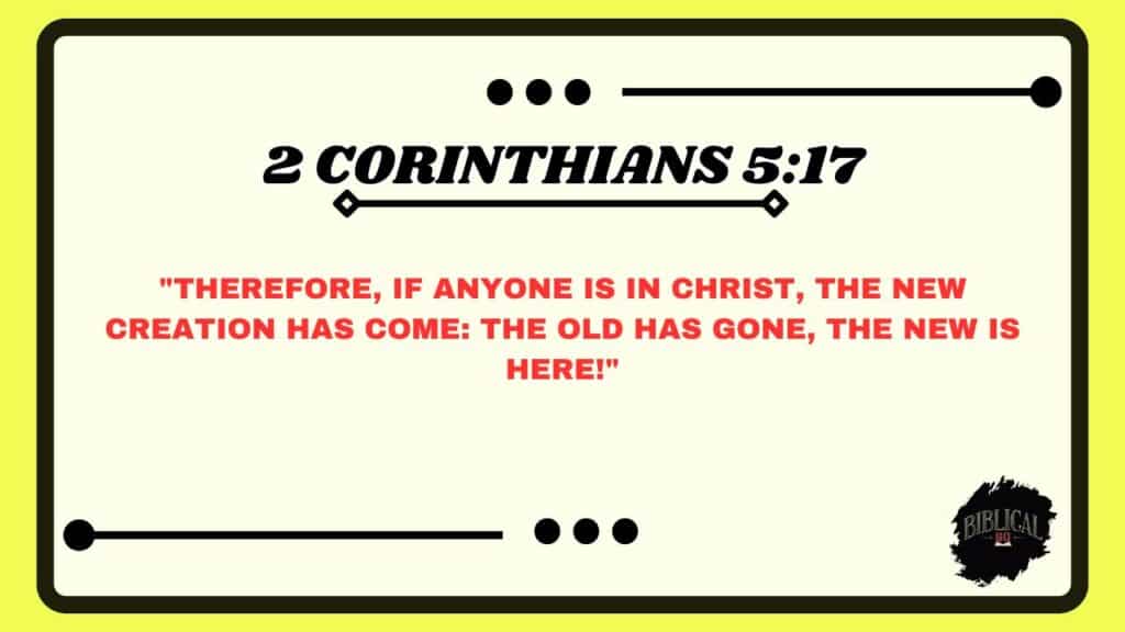 2 Corinthians 5:17