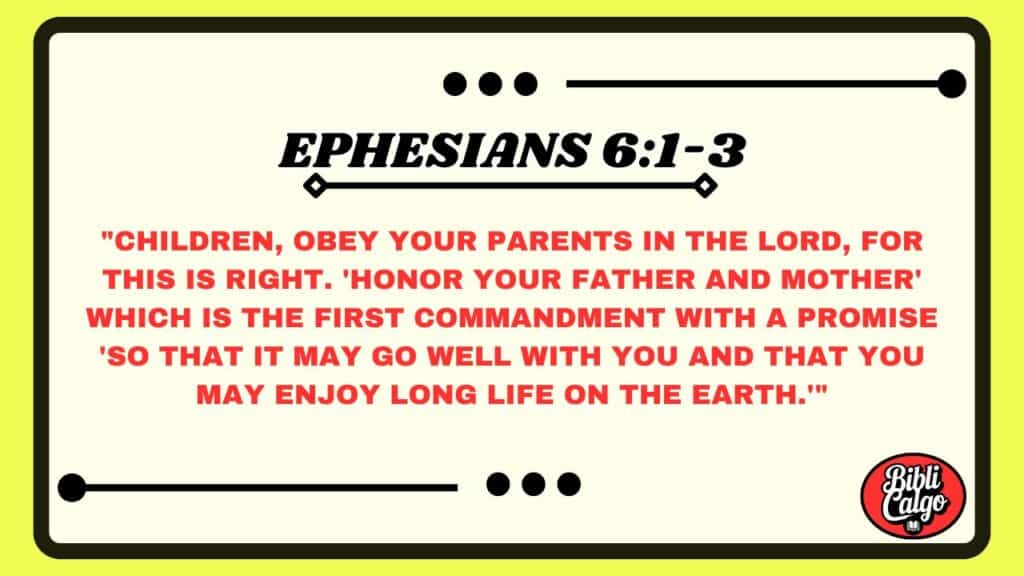 Ephesians 61-3