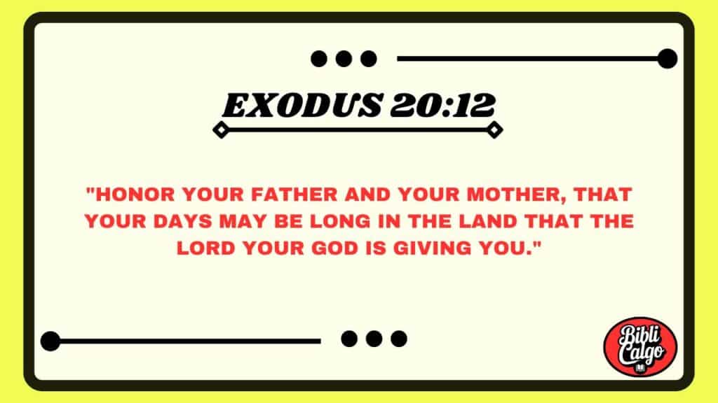 Exodus 20:12