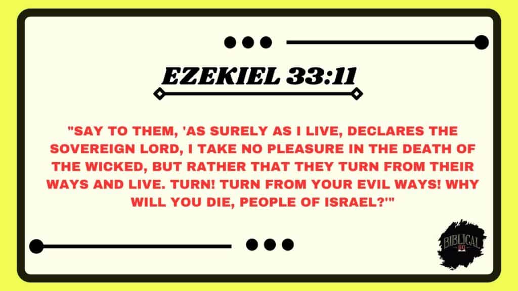 Ezekiel 3311 Ezekiel 3311