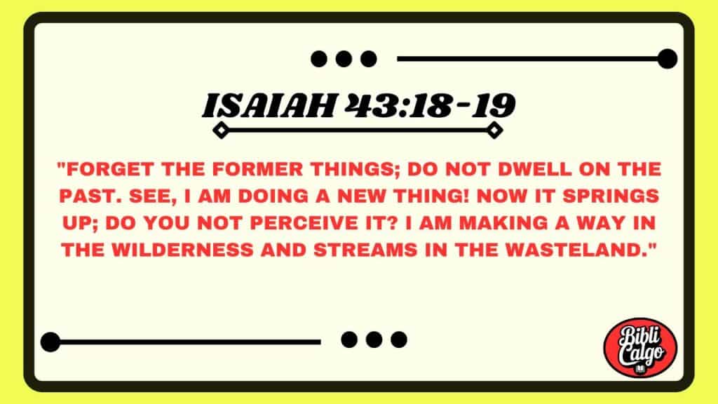 Isaiah 4318-19