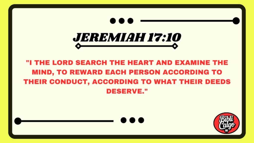 Jeremiah 17:10