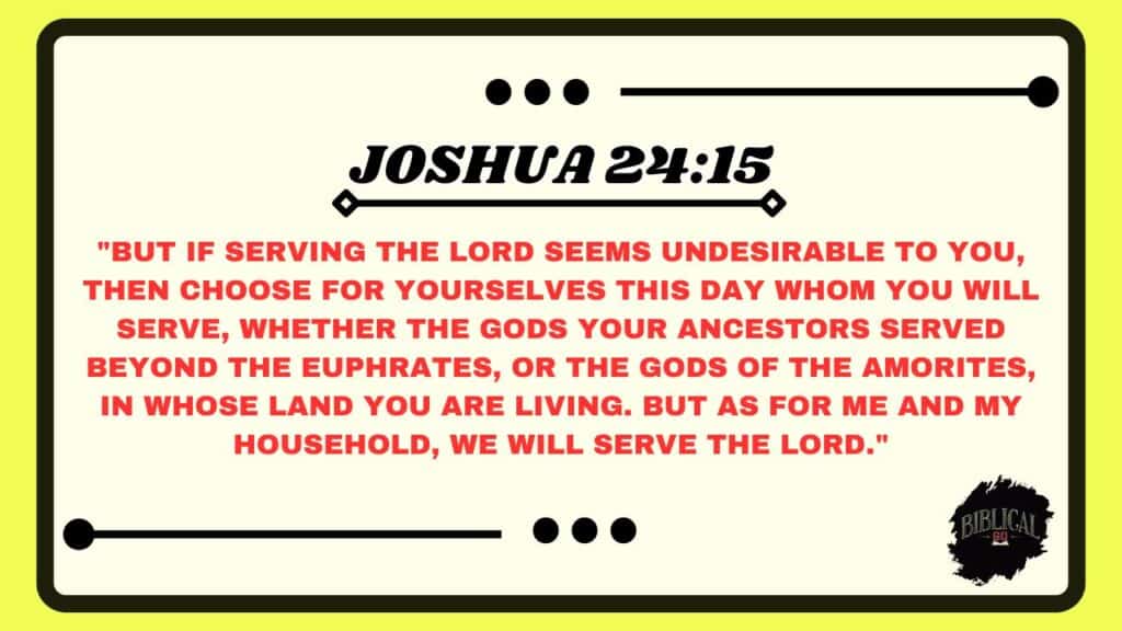 Joshua 24:15