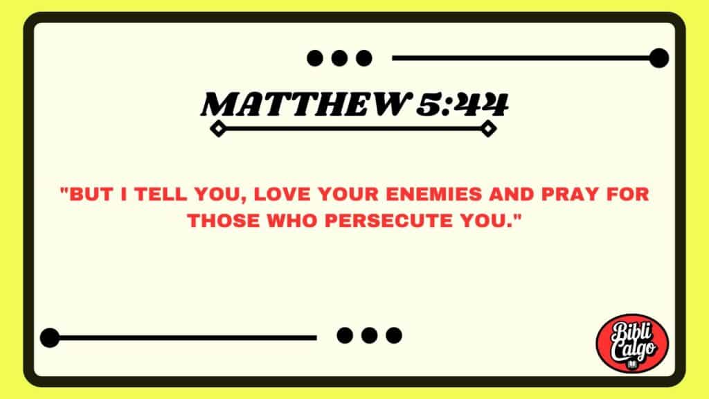 Matthew 5:44