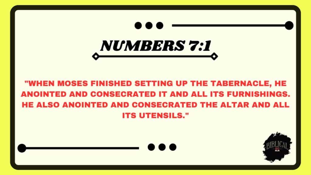 Numbers 7:1