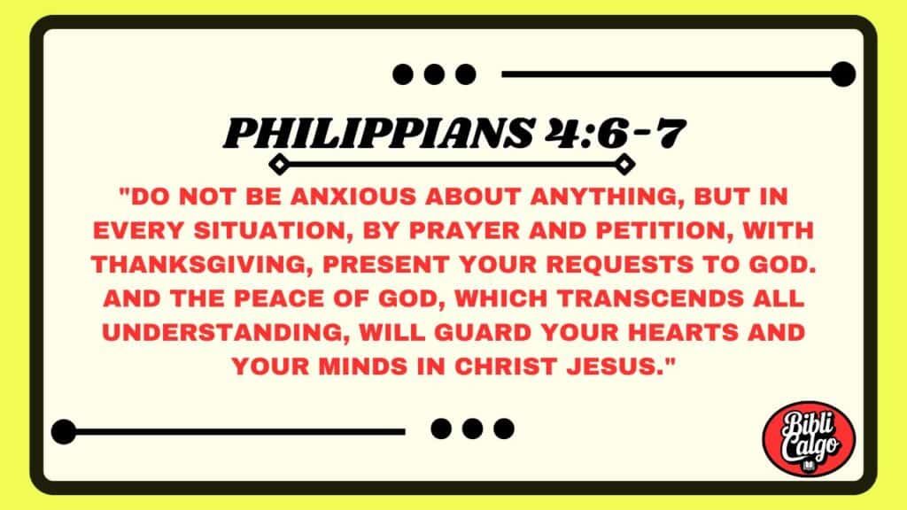 Philippians 4:6-7