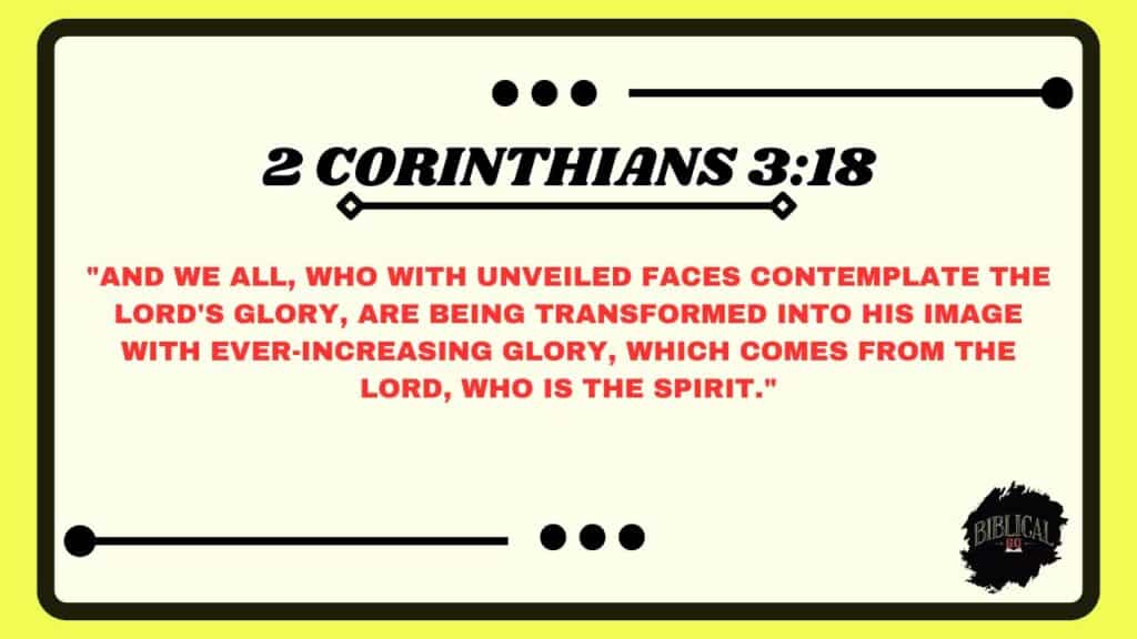 2 Corinthians 3:18