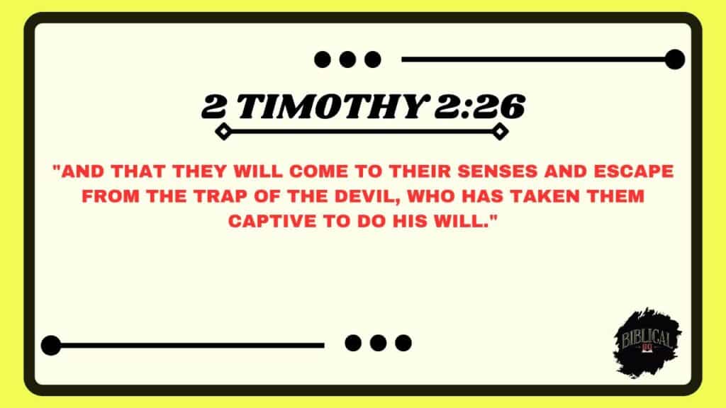 2 Timothy 2:26