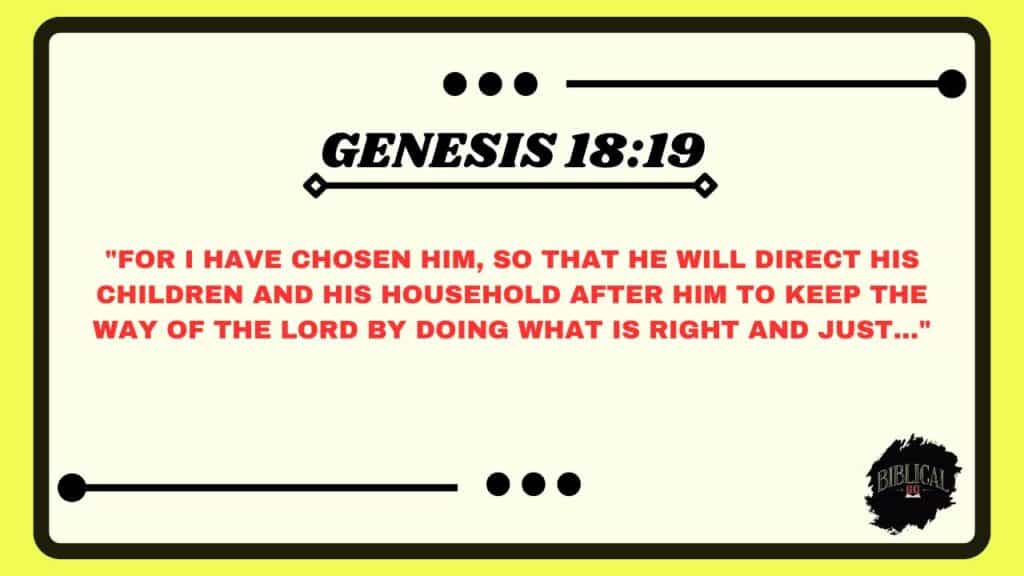 Genesis 1819 Genesis 18:19