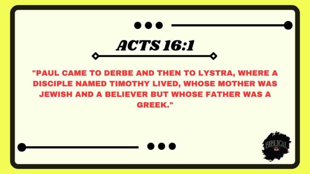 Acts 16:1