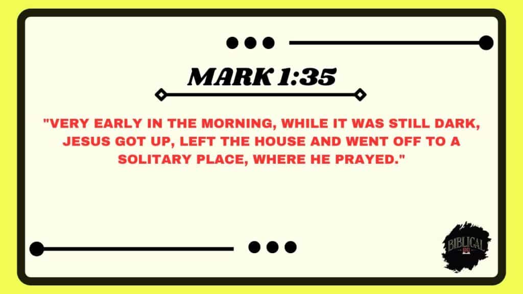 Mark 1:35