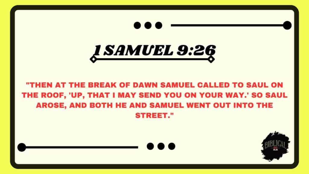 1 Samuel 9:26