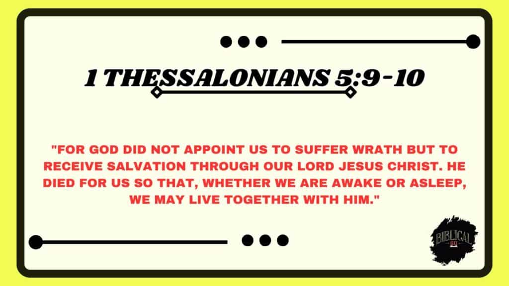 1 Thessalonians 5:9-10