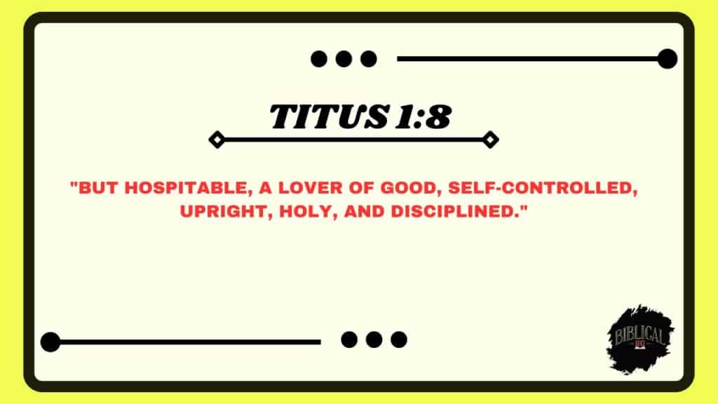 Titus 1:8