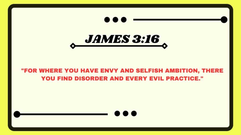 James 3:16