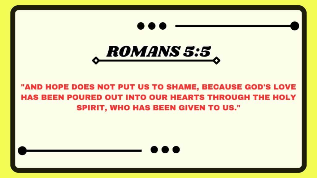 Romans 5:5